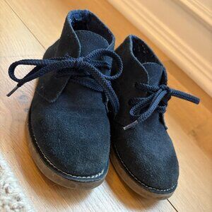 J.Crew Crewcuts Navy Suede Chukka Boots Size 12